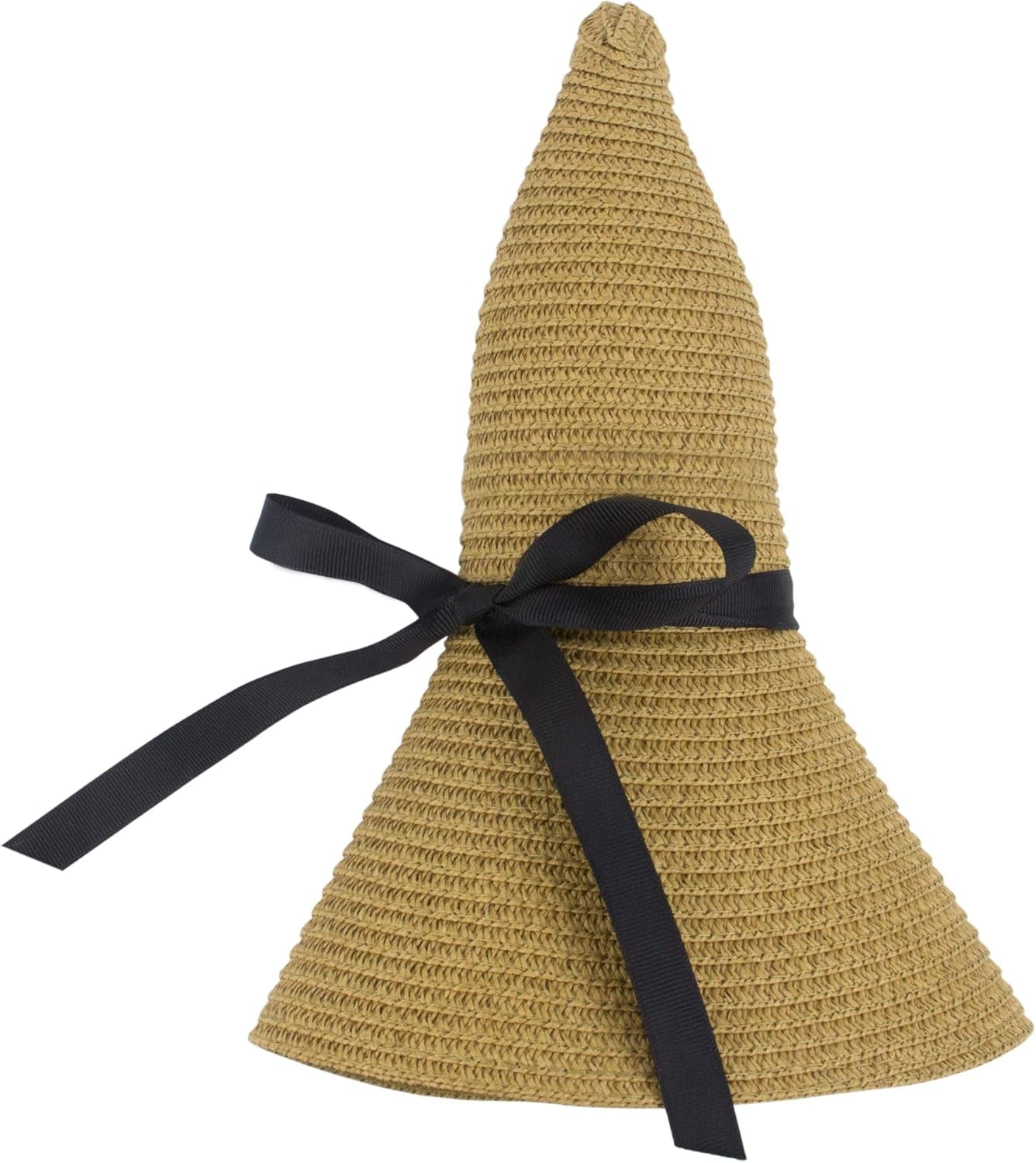 Womens Wide Brim Straw Sun Hat Floppy Foldable Roll up Cap UPF 50+ Summer Beach Hats