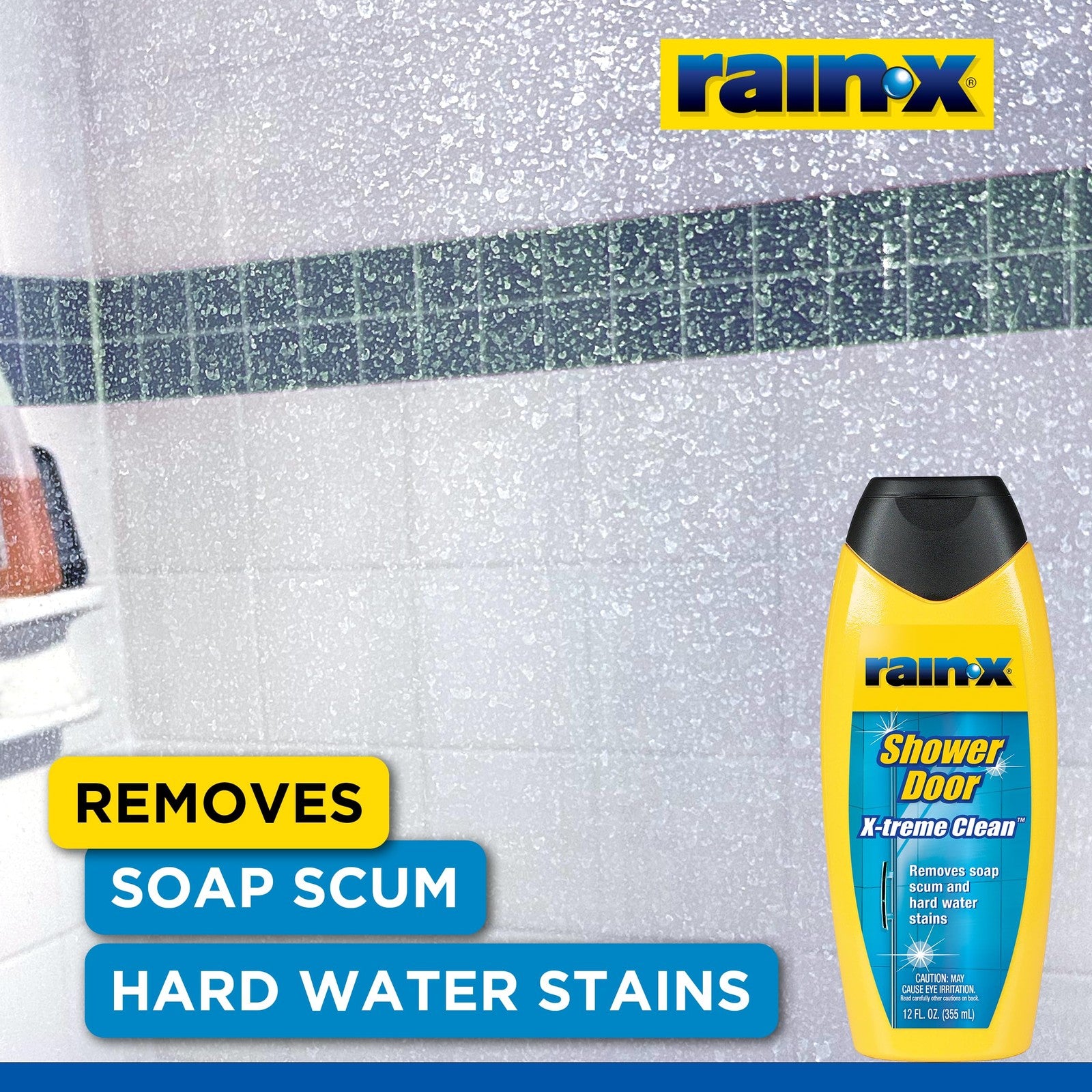 Rain-X 630035 Shower Door Cleaner, 12 Fl. Oz.