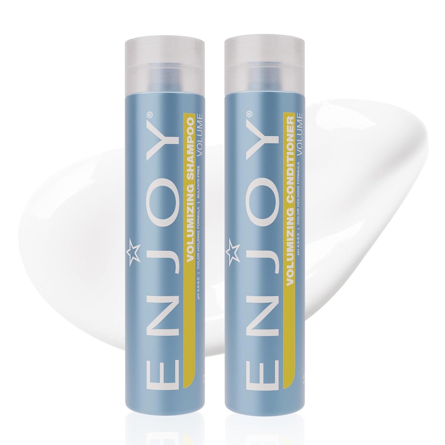 Volumizing Shampoo and Conditioner for Color Treated Hair, Men and Women, Curly Hair Shampoo and Conditioner - 10.1 Fl Oz