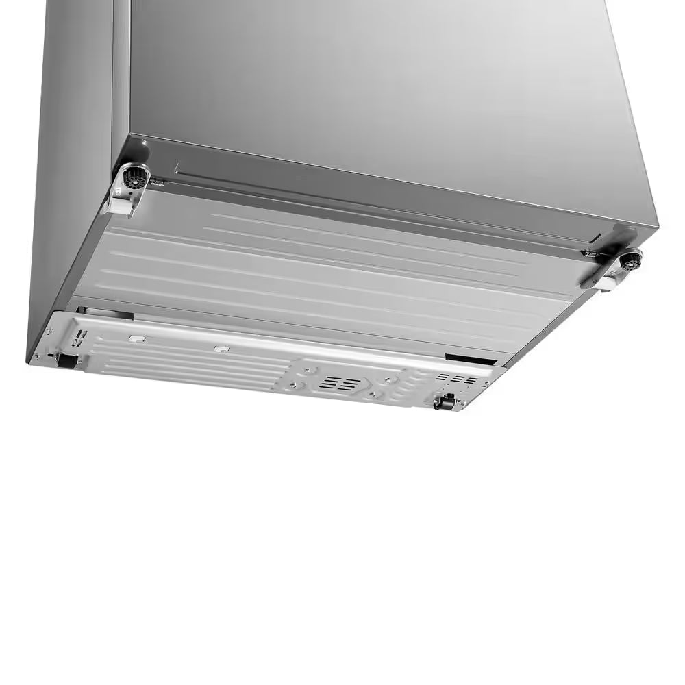 22.4 Cu. Ft. 3-Door French Door Refrigerator with Water Dispenser and Ice Maker in Stainless Steel, Counter Depth
