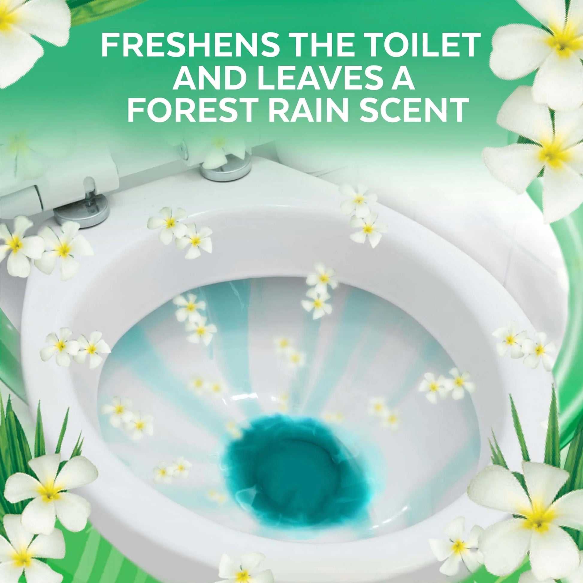 ® Toilet Bowl Cleaner Gel, for Cleaning and Disinfecting, Stain Removal, Forest Rain Scent, 24Oz (Pack of 2)