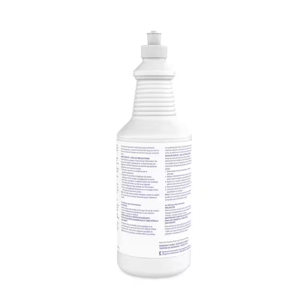 32 Oz. Fresh Scent Protein Spotter Carpet Cleaner, Bottle, (6-Carton)