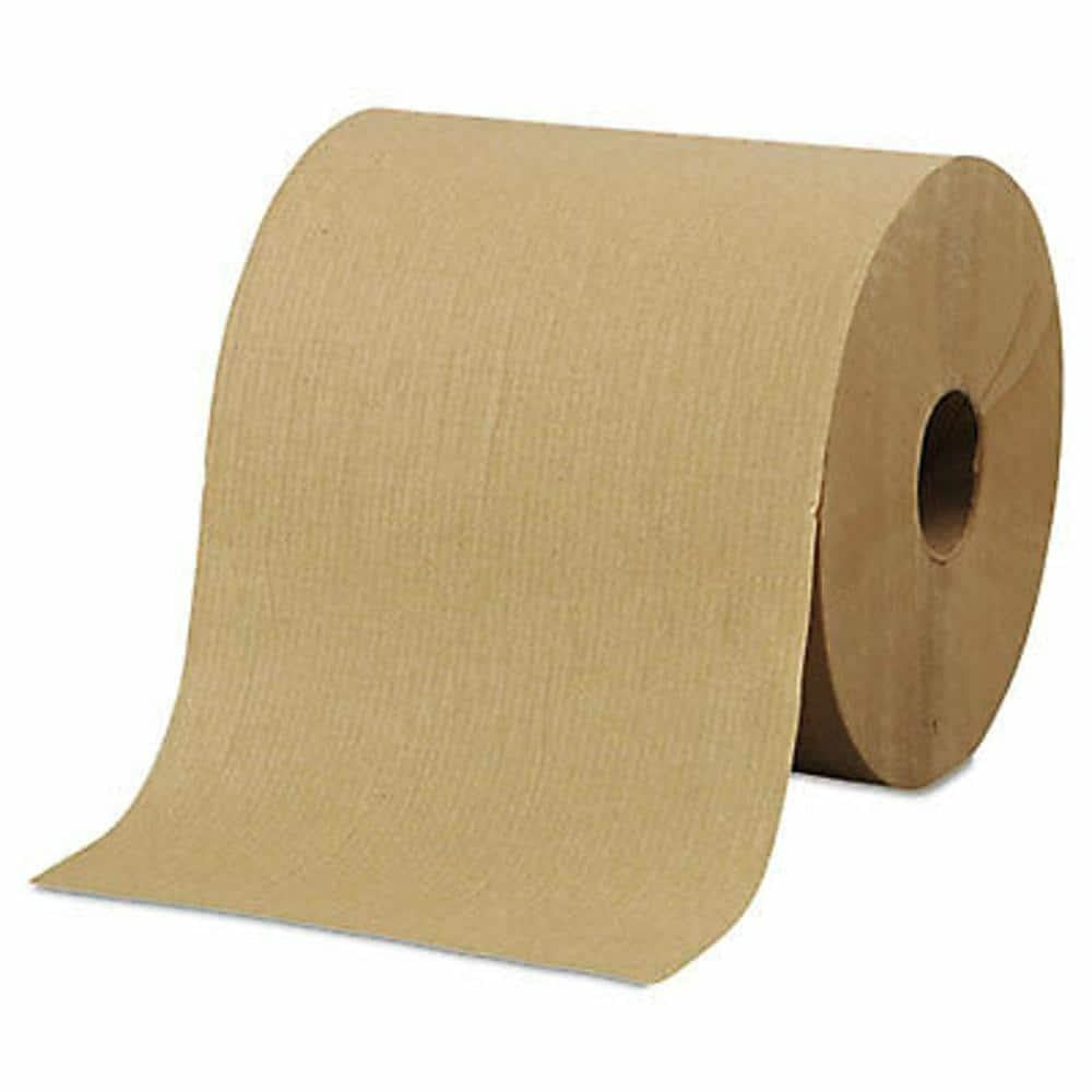 GEN 300 Ft Brown Hard Roll Paper Towels, 12 Rolls/Carton (GEN1804)