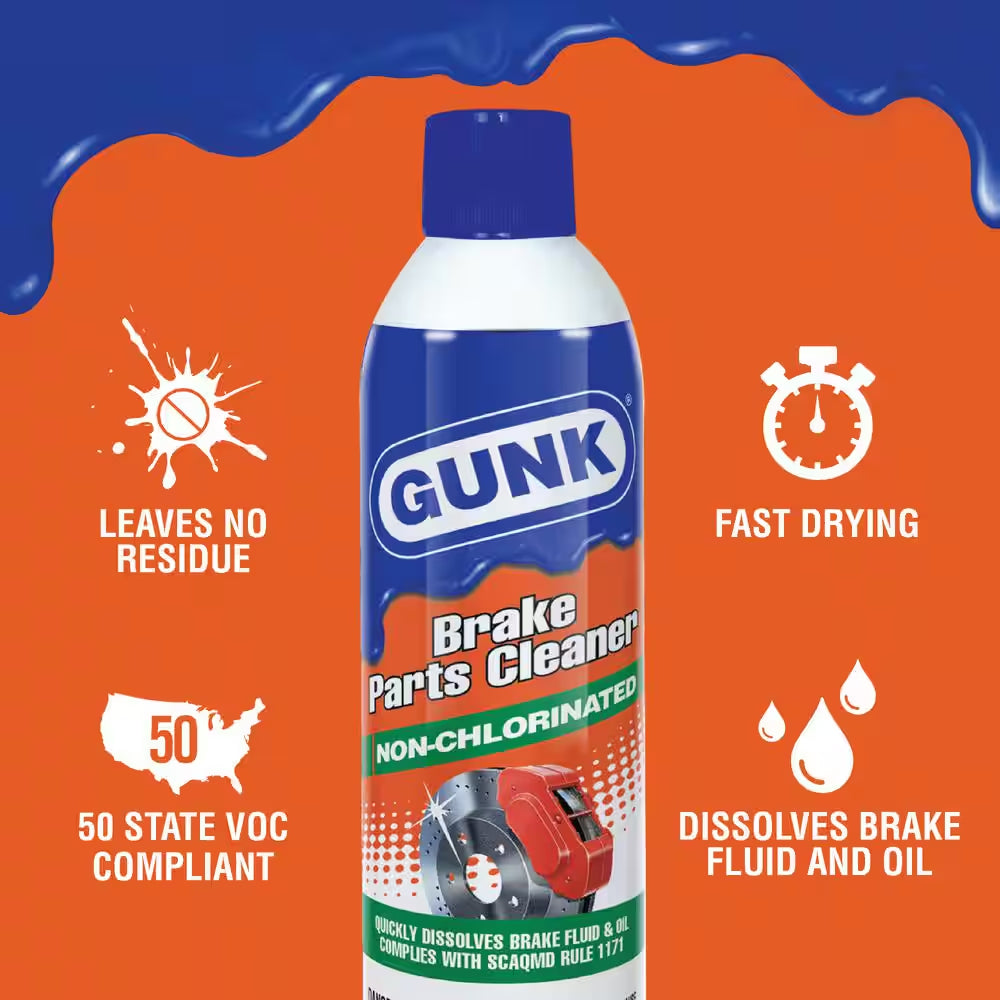 14 Fl Oz. Non-Chlorinated Brake Cleaner Spray