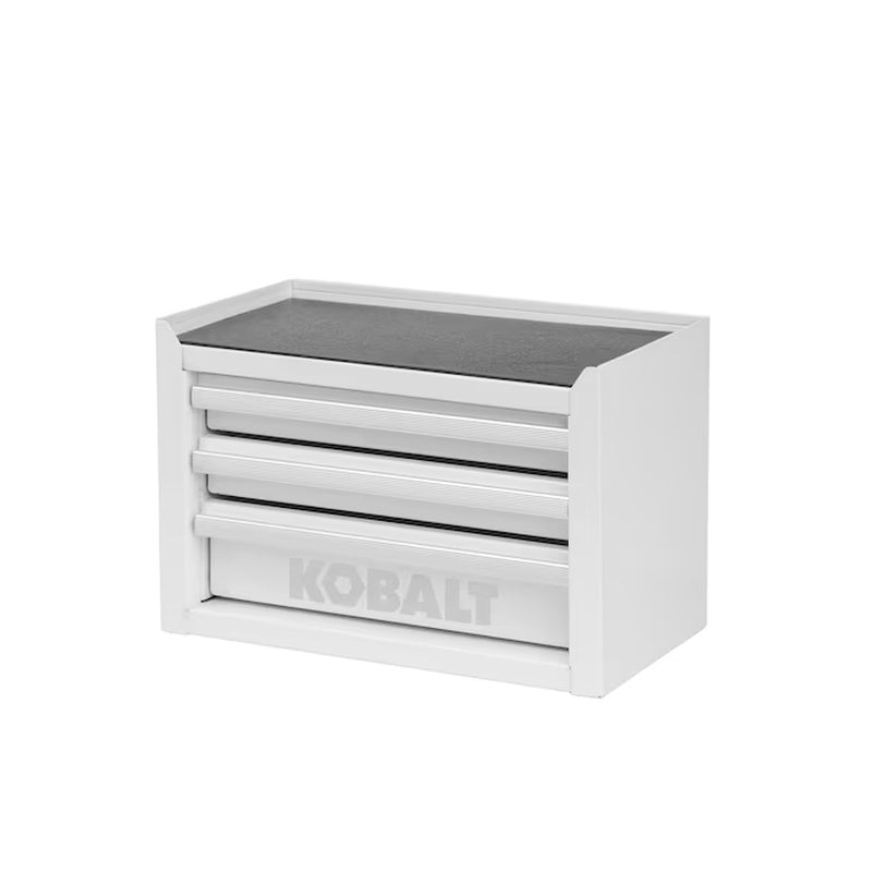 Portable Mini Toolbox 10.83-In W X 5.91-In H X 5.91-In D 2 -Drawer Teal Steel Tool Box