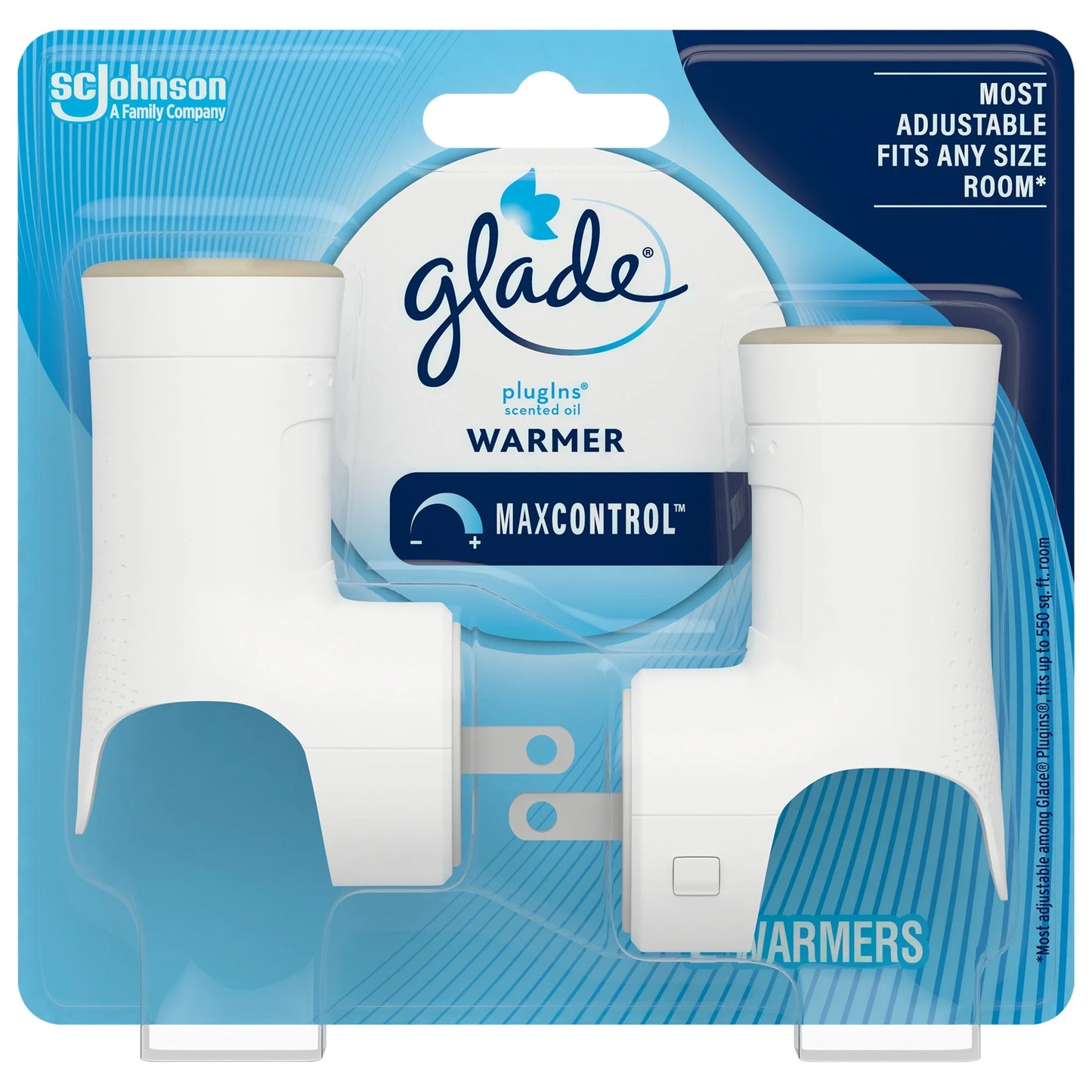 (5 Pack) Plugins Air Freshener Warmer, Holds Essential Oil Infused Wall Plug in Refill, 2 Count