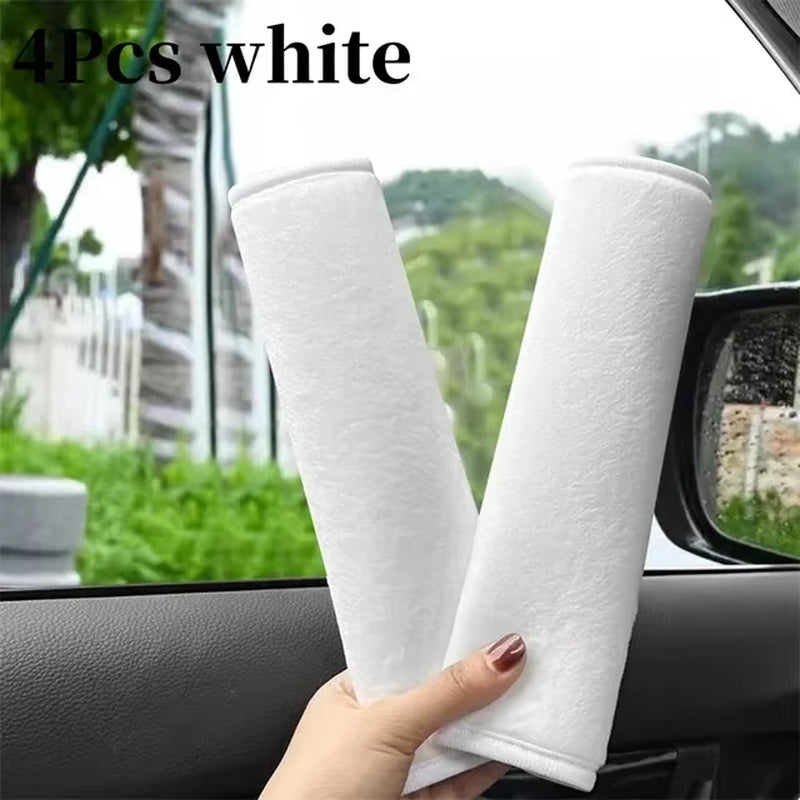 Universal Car Safety Belt Cover Adjustable Seat Belt Cover Shoulder Strap Covers Car Shoulder Protector Pad Auto Accessories