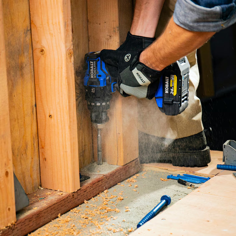 XTR 24-Volt 1/2-In Keyless Brushless Cordless Drill ( 1 -Batteries Included, Charger Included Hard Case Included)