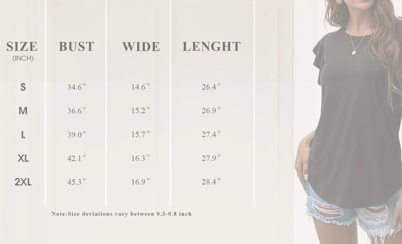 Summer Ruffle Short Sleeve Knit Tunic Tops Shirts Tank Tee Blouse for Women