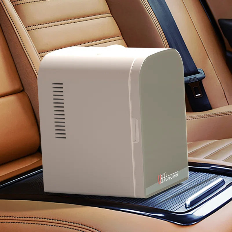 0.14 Cubic Feet Portable Freestanding Mini Fridge