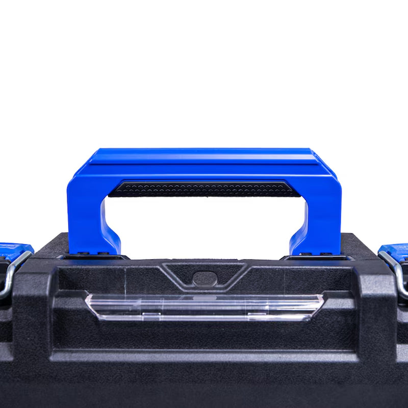CASESTACK 21.25-In W X 7-In H X 14-In D Black Plastic Tool Box