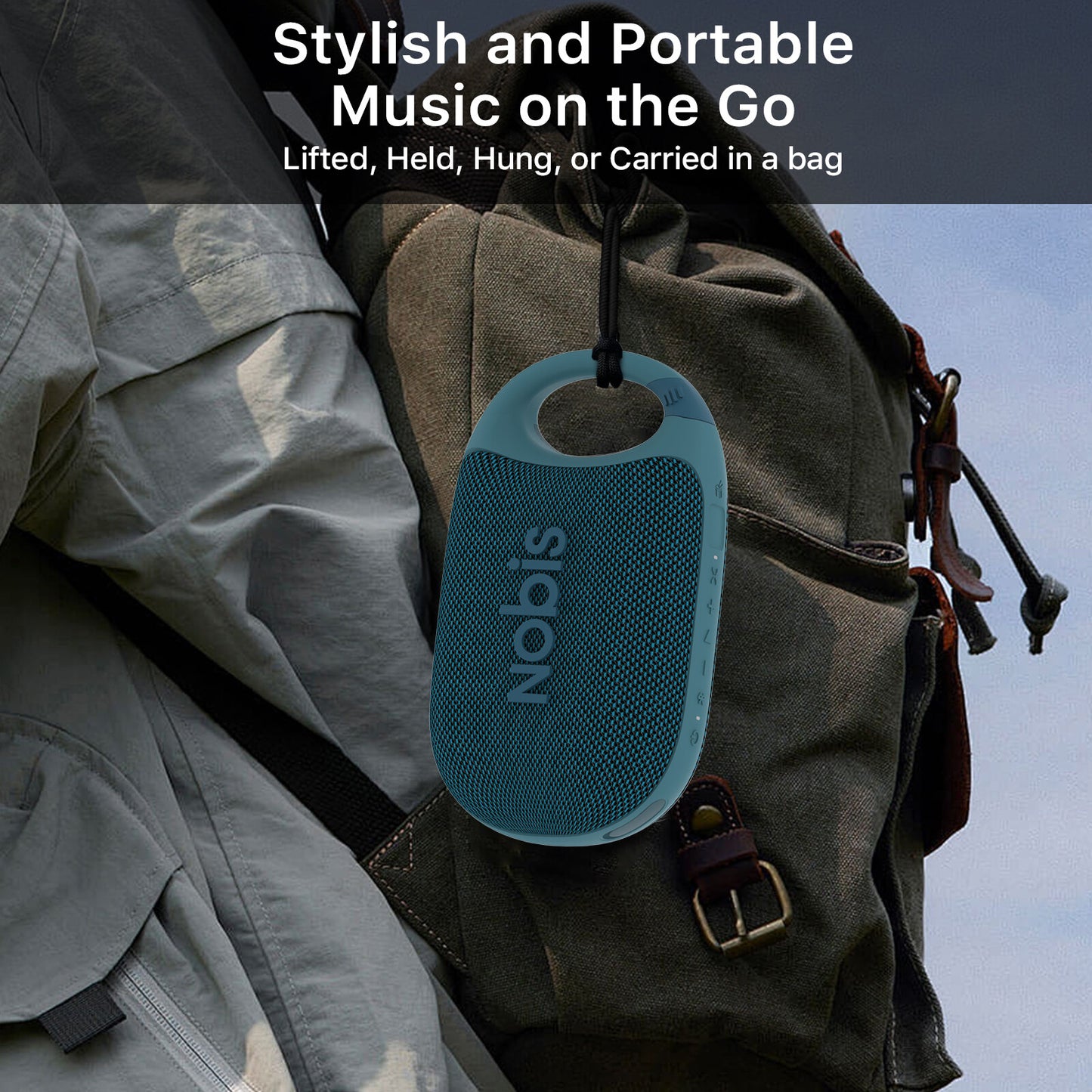 Portable Bluetooth Speakers Wireless IP68 Waterproof Rechargeable for Outdoor