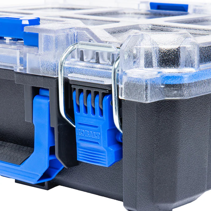 CASESTACK 10.14-In W X 13.4-In H X 5-In D Black Plastic Tool Box