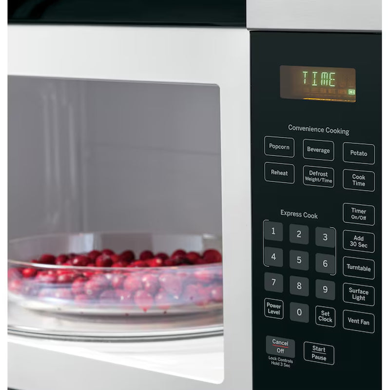 1.6-Cu Ft Over-The-Ran Microwave ( Stainless Steel )
