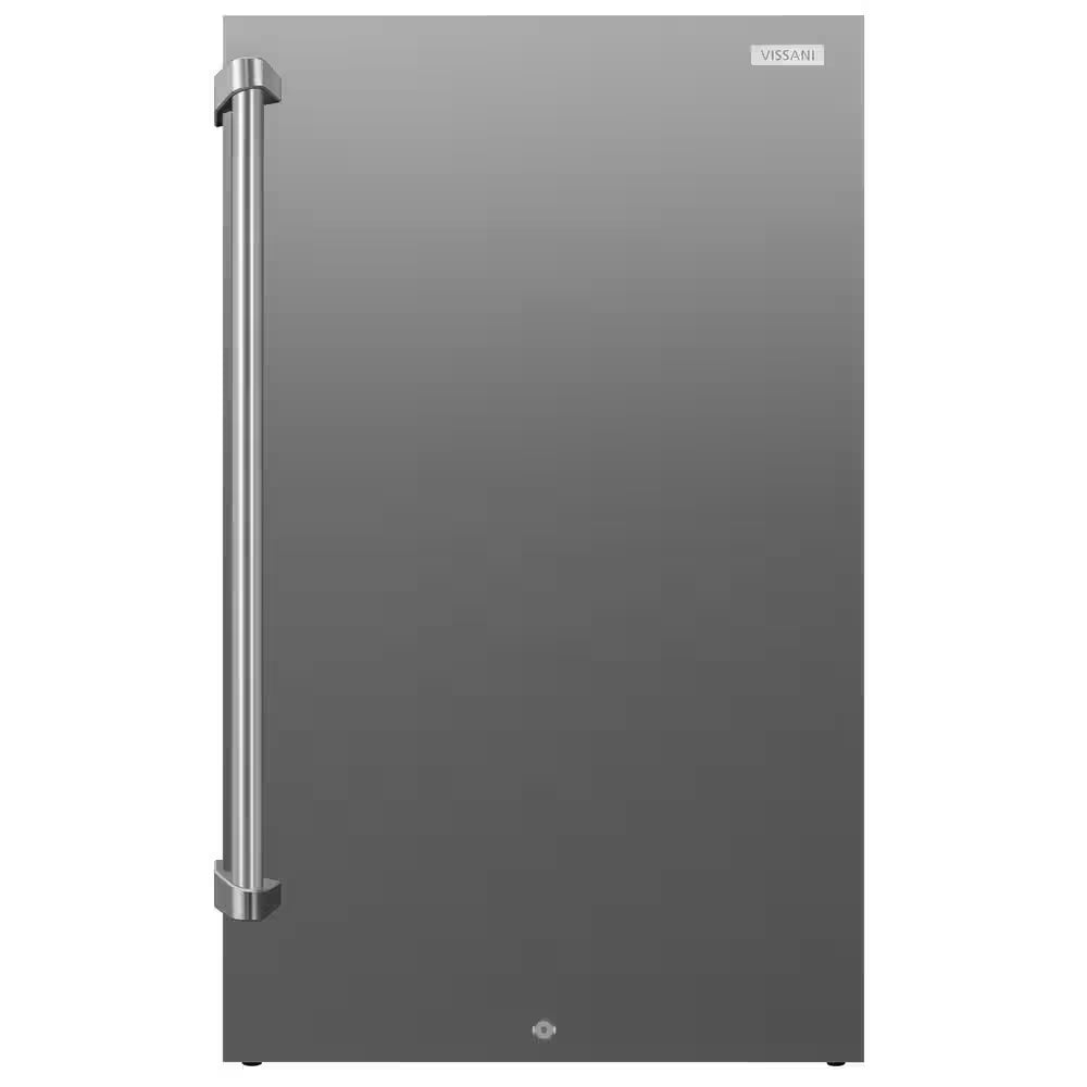 4.4 Cu. Ft. Freestanding Outdoor Refrigerator in Stainless Steel