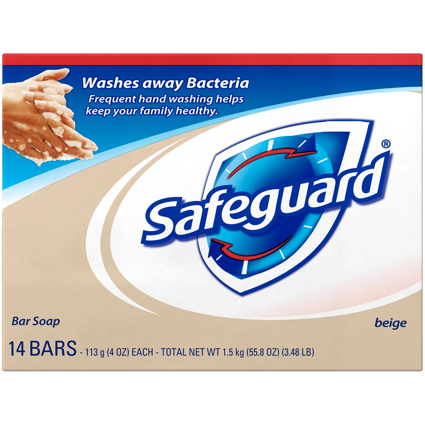 Original Bar Soap, Beige, 4 Ounces, 14 Pack