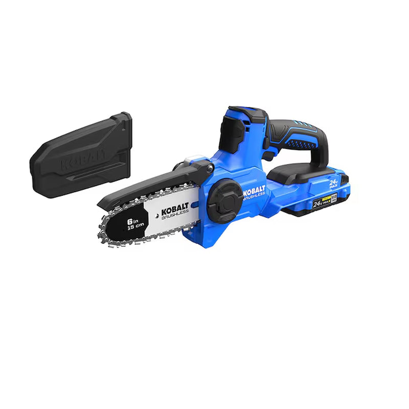 24-Volt 6-In Battery Chainsaw Battery Not Included Charger Not Included