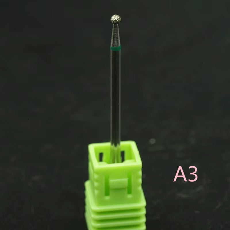 Easynail 3/32" Diamond Nail Drill Milling Nail Cutter Electric Nail Drill Bit for Manicure Drill Bits Accessories Nail Drill