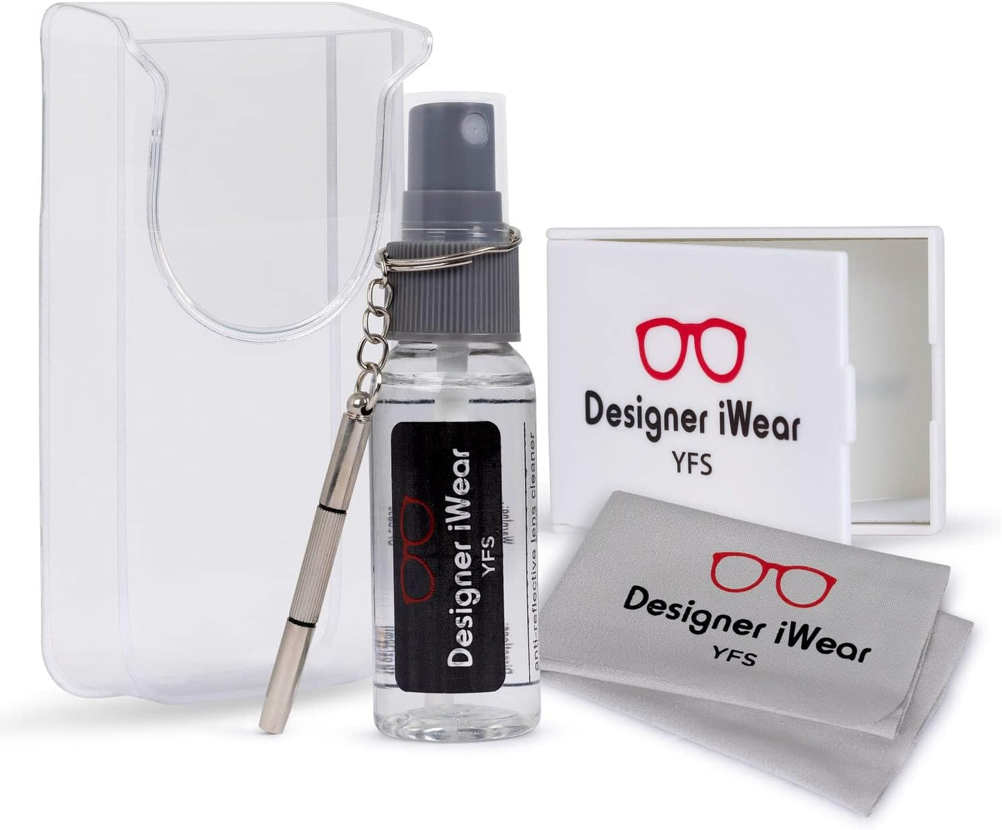 PS01US ACTIVE Square Sunglasses for Men for Women+ BUNDLE with Designer Iwear Eyewear Kit
