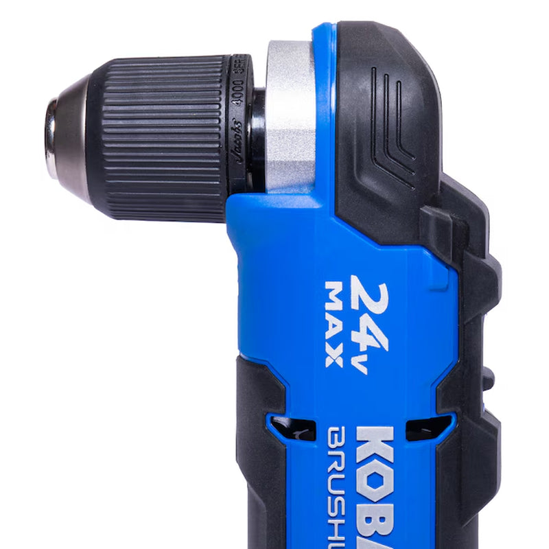 24-Volt 3/8-In Keyless Brushless Right Angle Cordless Drill ( Charger Not Included )