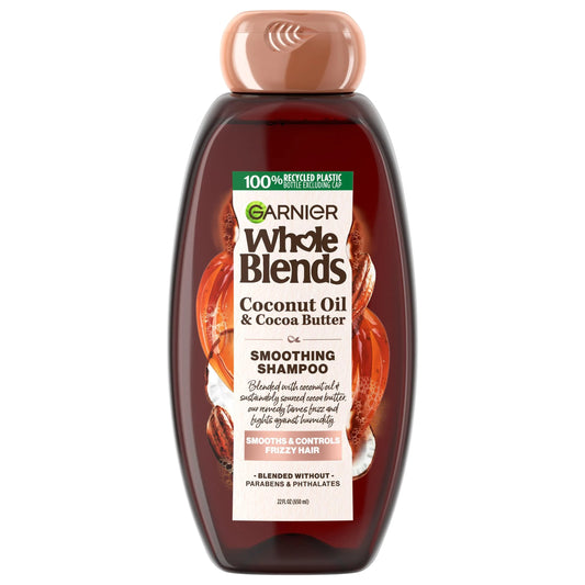 Whole Blends Frizz Control Nourishing Daily Shampoo, All Hair Types, 22 Fl Oz