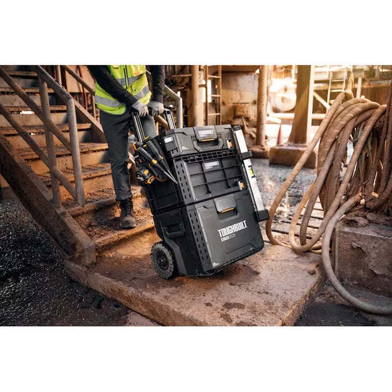 STACKTECH Crate 21-In W X 11.4-In H X 16-In D Plastic/Metal Tool Box
