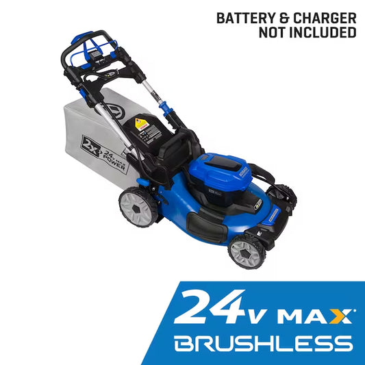 24-Volt, 20-In Self Propelled Battery Walk Mower with (Battery and Charger Not Included)