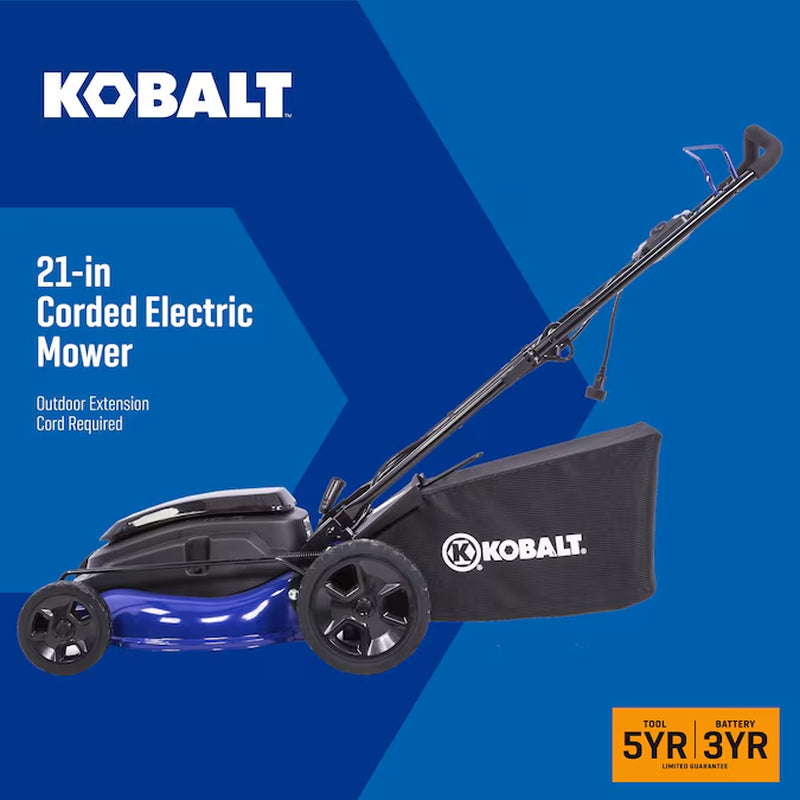 13 -Amp 21-In Corded Lawn Mower