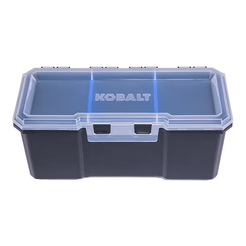 CASESTACK 21.25-In W X 7-In H X 14-In D Black Plastic Tool Box