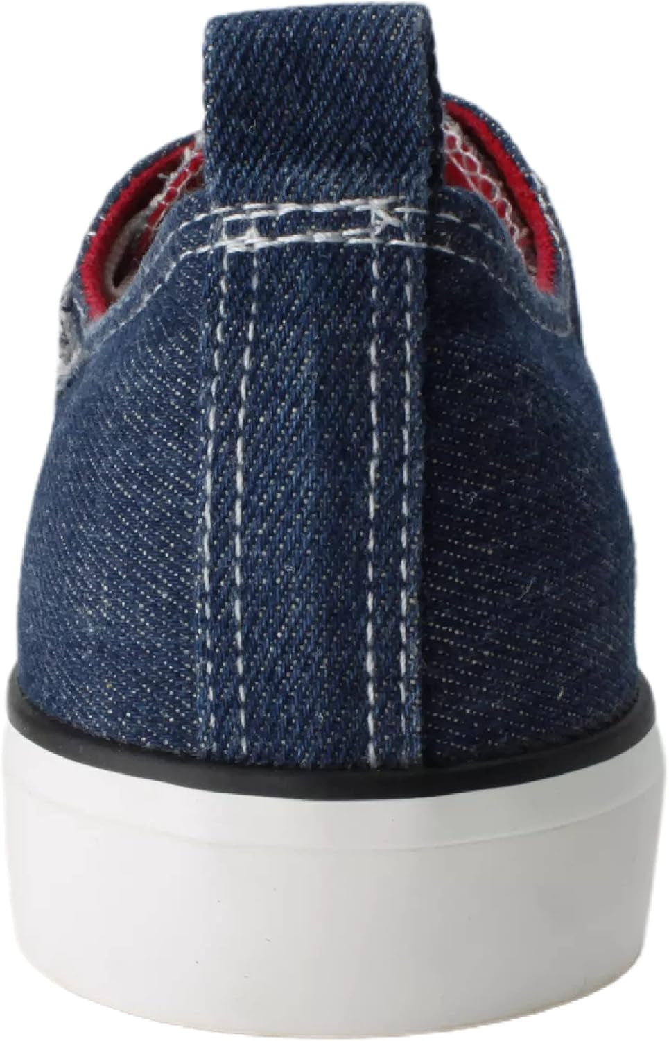 Women'S Low Top Canvas Sneaker Shoes, Comfortable Brushed Washed Denim Upper, Lace Up, Perfect for Gym, Walking or Dress