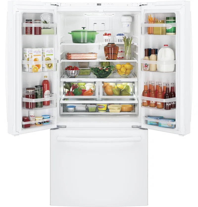 33" 18.6 Cubic Feet Energy Star Smart French Door Refrigerator