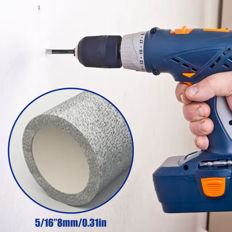 Diamond Drill Bits Diamond Drill Bit Hole Saw Ceramic Tile Drill Bits Power Drill Parts Accessories 6Mm / 8Mm / 10Mm / 12Mm /