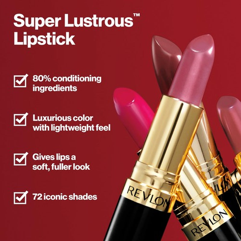 Super Lustrous 405 Silver City Pink Lipstick 0.15 Ounce Creamy Formula