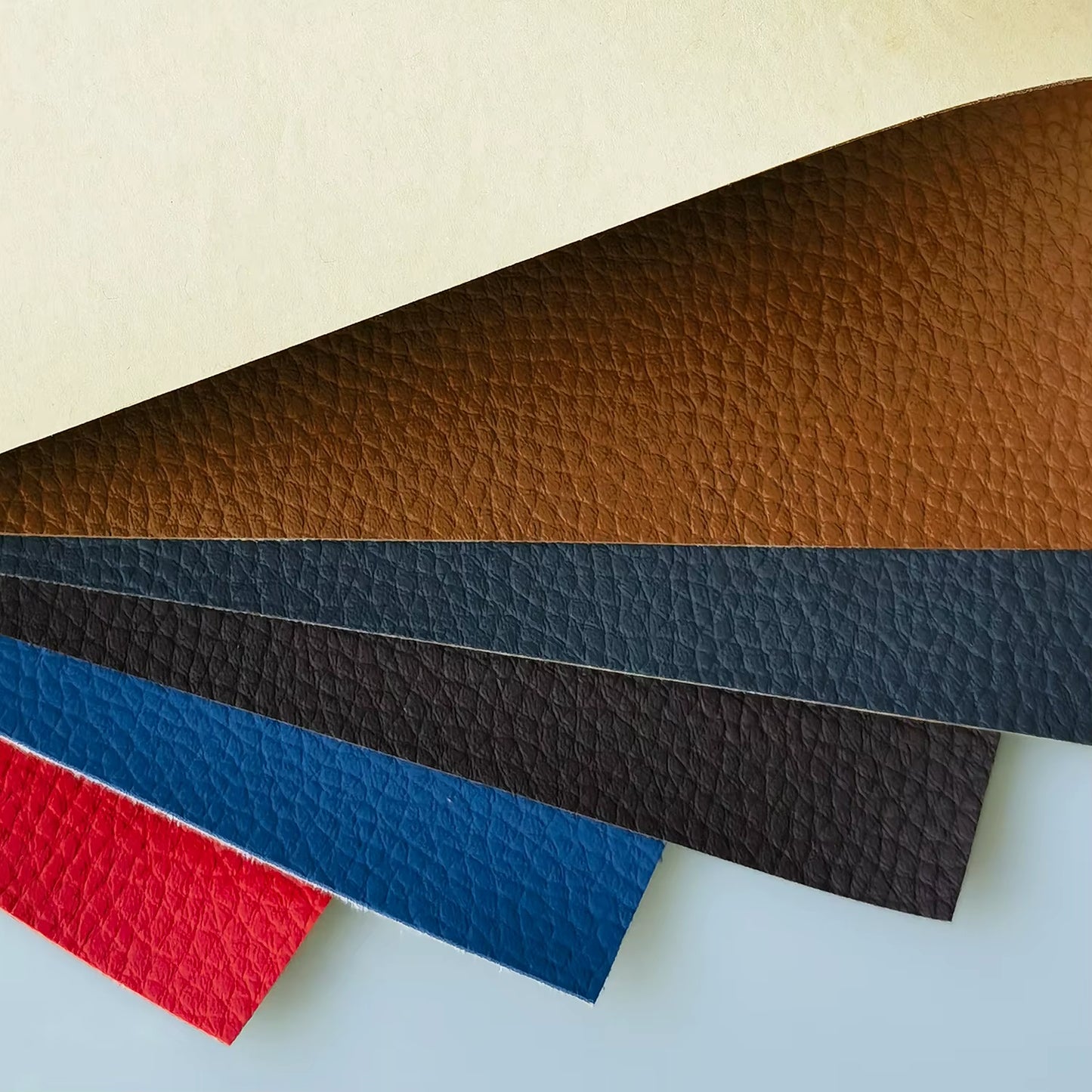 0.9Mm Soft Artificial Leather with Self-Adhesive Adhesive Repair Leather Sofas, Leather Tables and Chairs DIY Crafts PVC Leather
