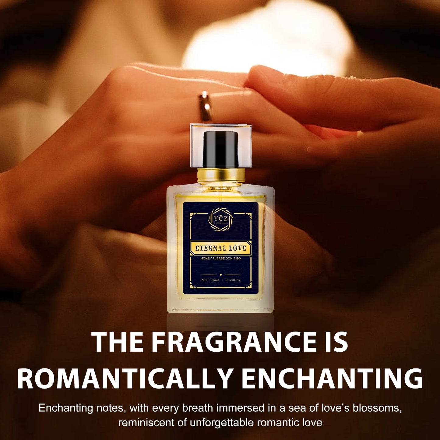 Carnival Perfume Men - Eternal Love Perfume 2.6Oz(75Ml). Carnival Cologne for Men. Spicy Wood Lasting Vanilla Fragrance-Ideal Men Perfumes for Special Occasions Daily Elegance
