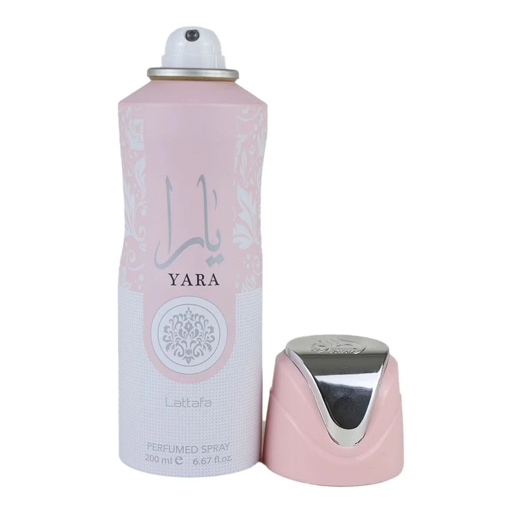 Yara Perfumed Deodorant Spray for Unisex, 6.67 Ounce