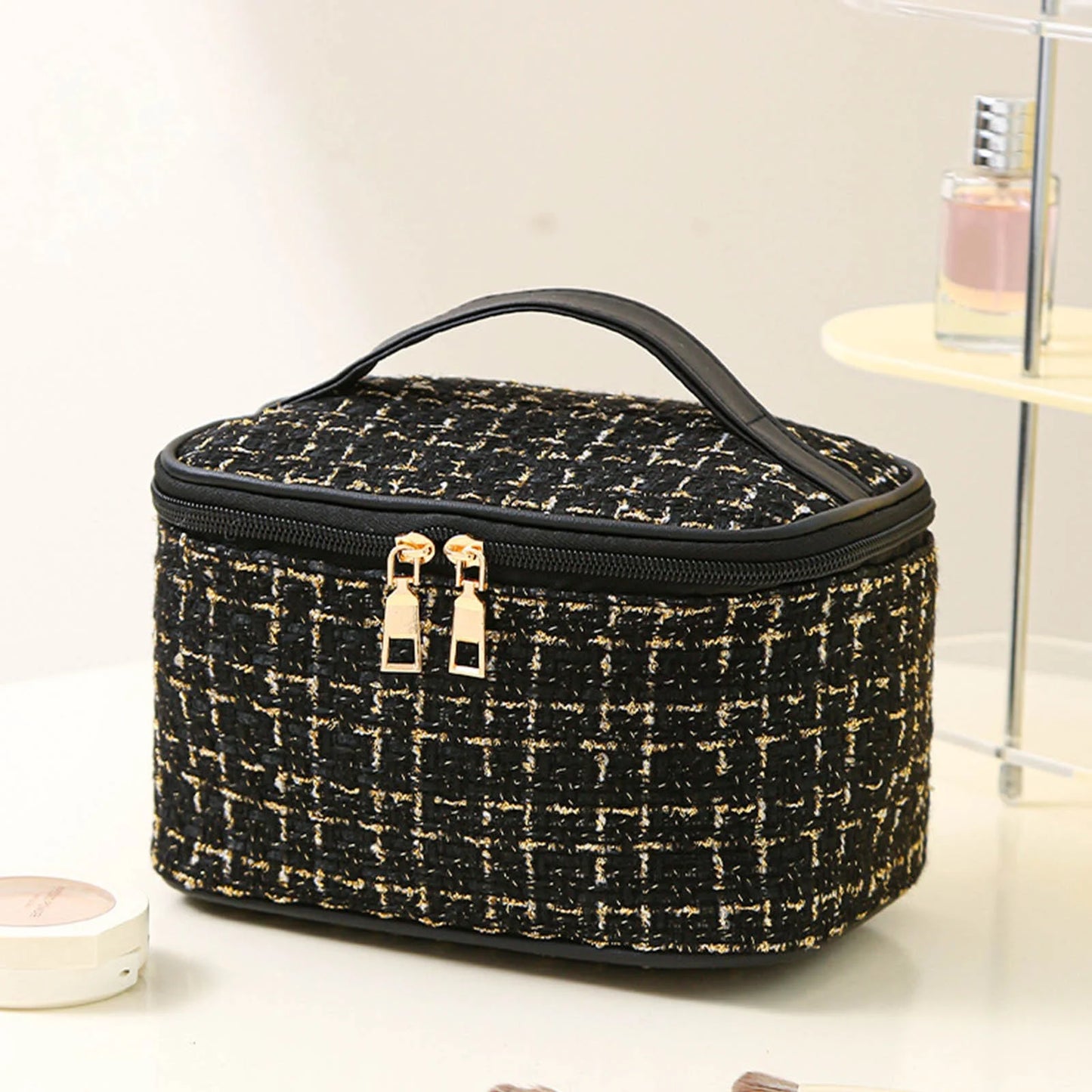 Tote Bag Large Capacity Makeup Bag Travel Portable High Beauty Small Bag Cosmetic Storage Bag Portable Wash Bag Handbags