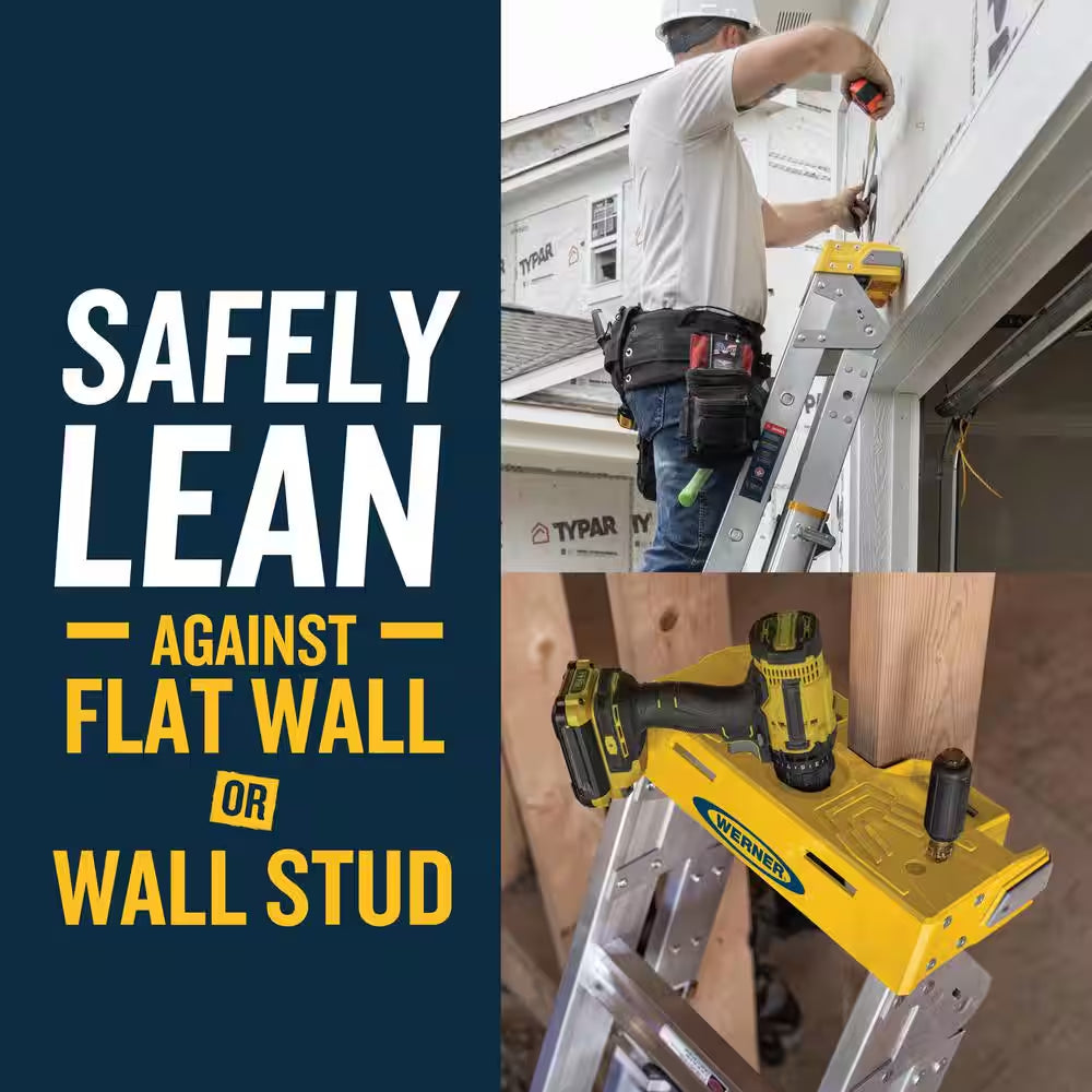 16 Ft. Reach Aluminum Adjustable Multi Position Ladder with 375 Lb. Load Capacity Type IAA Duty Rating