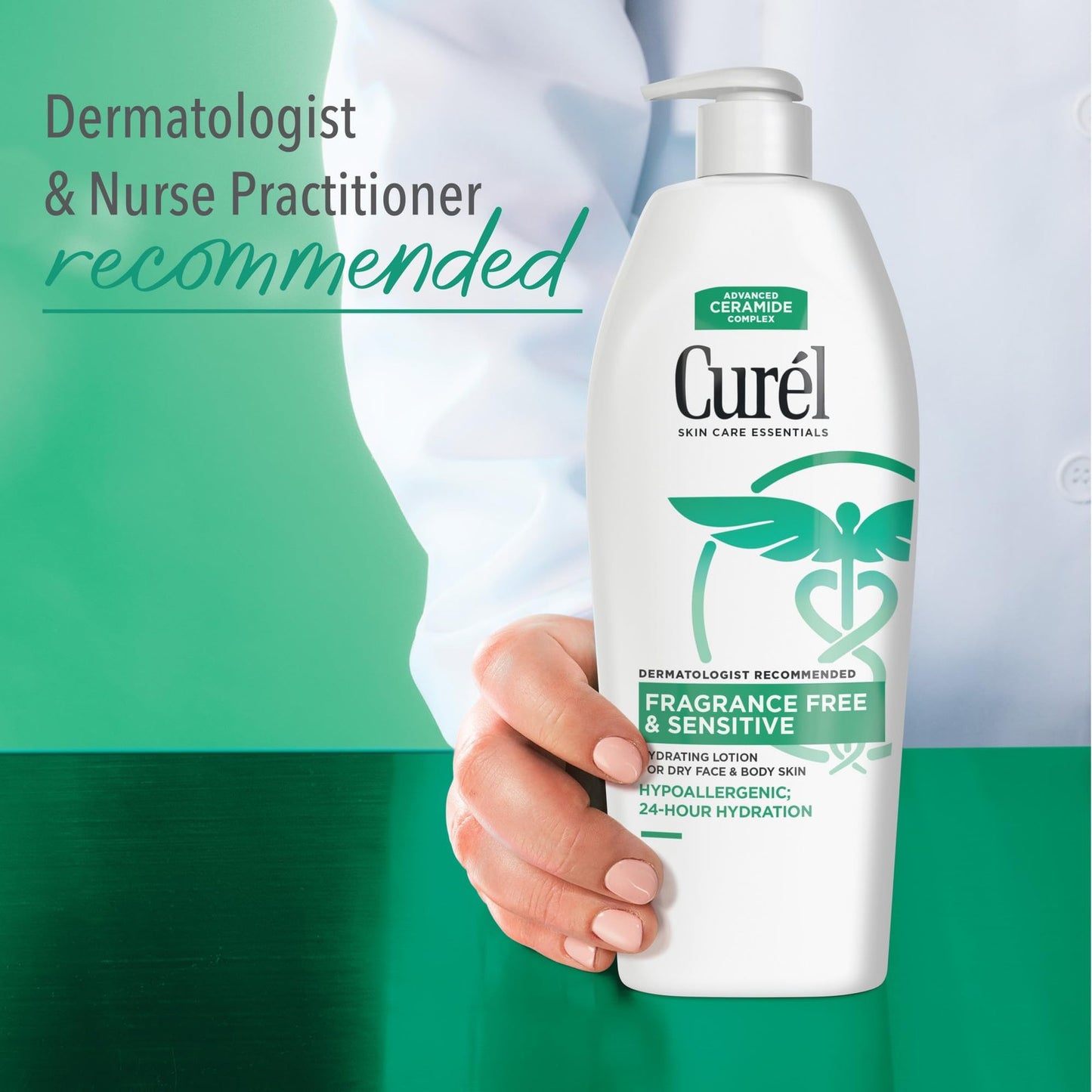 Curél Fragrance Free Comforting Body Lotion, Body and Hand Moisturizer for Dry,