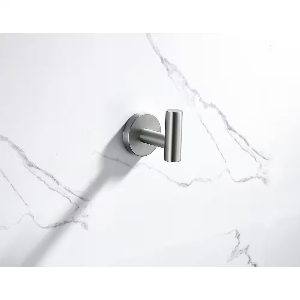 3 -Piece Bath Hardware Set with Mounting Hardware in Brushed Nickel