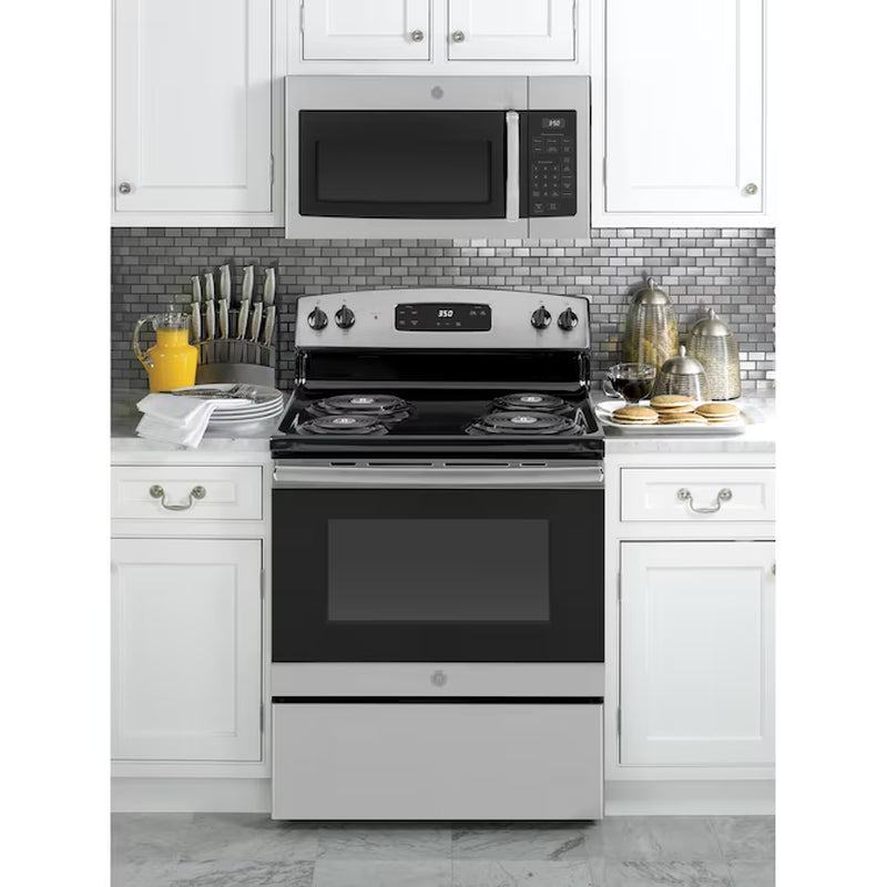 1.6-Cu Ft Over-The-Ran Microwave ( Stainless Steel )