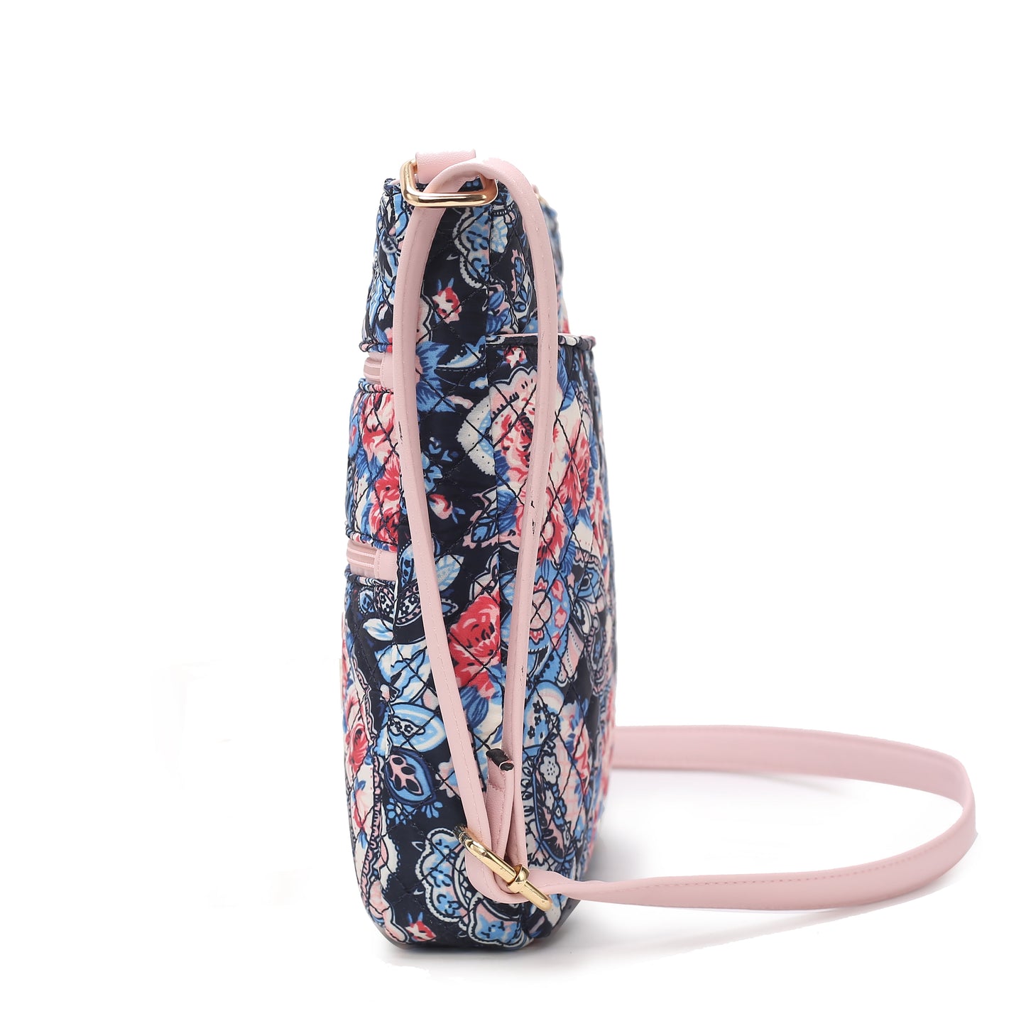 Lainy Cotton Women'S Botanical Crossbody Bag, Designer Crossover Purse Handbag by Mia K - Green