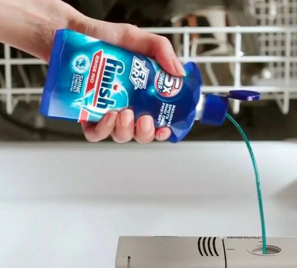 2 Pack - Jet-Dry Rinse Aid, Dishwasher Rinse Agent & Drying Agent 8.45 Oz