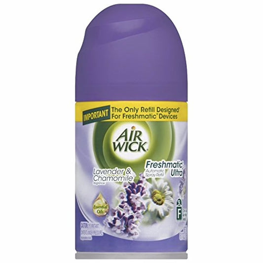 Freshmatic Refill Automatic Spray, Lavender & Chamomile, 6.17Oz, Air Freshener (Pack of 6)