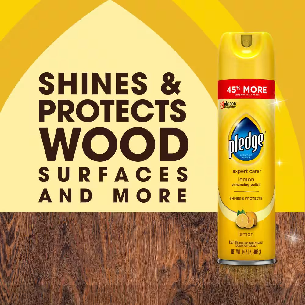 14.2 Oz. Lemon Wood/Leather/Stainless Steel Enhancing Furniture Polish (3-Pack)