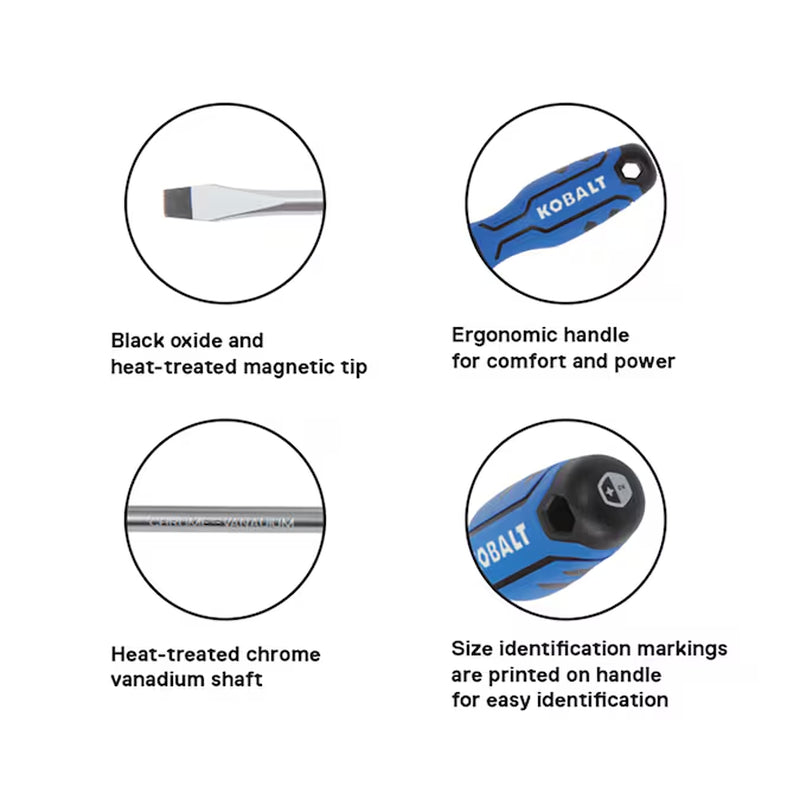 18 -Piece 8-In Magnetic Screwdriver Set