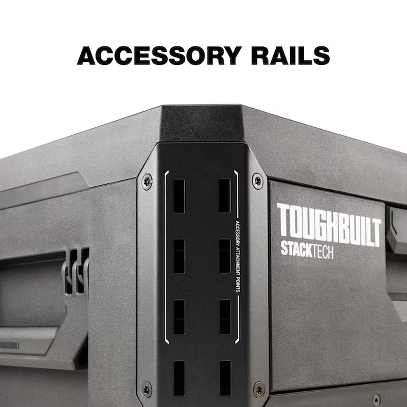 STACKTECH 21-In W X 8.8-In H X 16-In D Plastic/Metal Tool Box