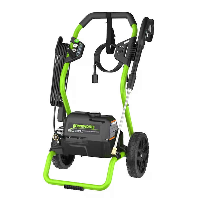2000-PSI 1.1-GPM Cold Water Electric Pressure Washer-In with 3 Spray Tips