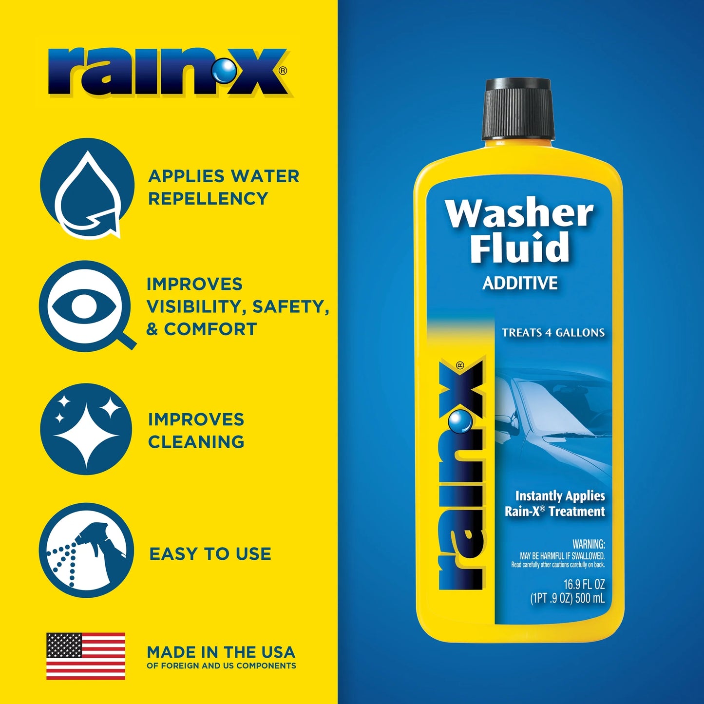 Washer Fluid Additive 16.9 Oz. Bottle