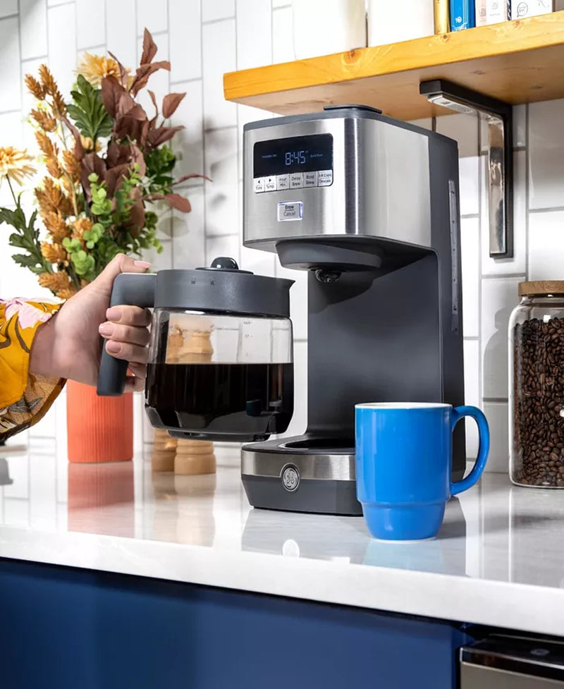 Glass Carafe Programmable Drip Coffee Maker